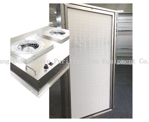 Utbytbar FFU p&aring; rumssidan (fl&auml;ktfilterenhet) 