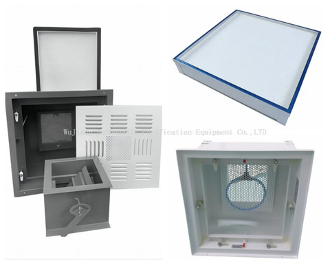 BOX HEPA filtru se štěrbinou DOP