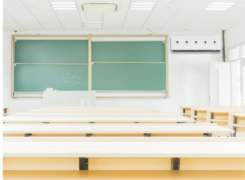 ক্লাসরুম ওয়াল-মাউন্ট করা ধ্রুবক অক্সিজেন এয়ার পিউরিফায়ার 